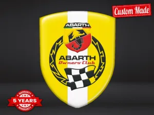 Fiat Abarth Vinilos Traseros Autos Resistentes Edición Limitada